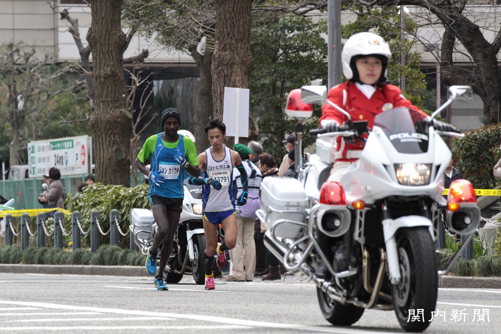 横浜マラソン2016のトップの選手①